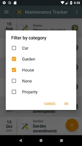 Maintenance Tracker screenshot 4