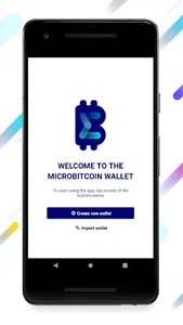 MBC Wallet - MicroBitcoin Wall screenshot 0