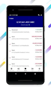 MBC Wallet - MicroBitcoin Wall screenshot 5