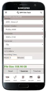 DPP Film Tech App screenshot 4
