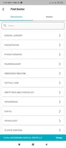 Amina Healthcare screenshot 2