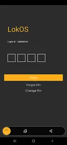 LokOS app screenshot 1