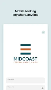 Midcoast FCU Mobile Banking screenshot 0