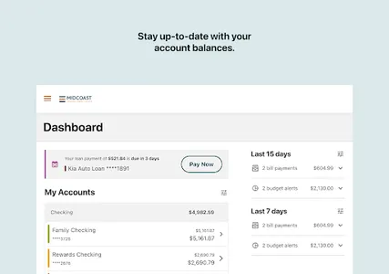Midcoast FCU Mobile Banking screenshot 6