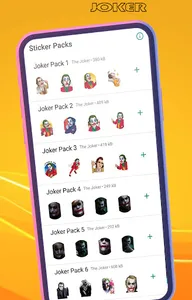 WASticker Joker Pack 2021 screenshot 1