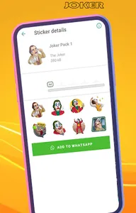WASticker Joker Pack 2021 screenshot 3