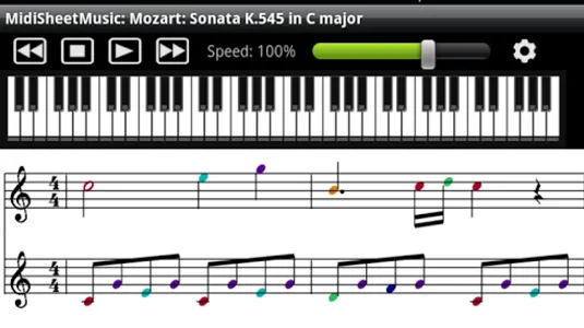 Midi Sheet Music screenshot 8