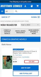 Midtown Comics screenshot 4