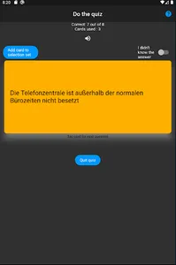 RepeatLearnGerman screenshot 10