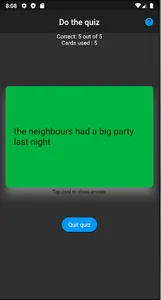 RepeatLearnGerman screenshot 5