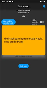 RepeatLearnGerman screenshot 6