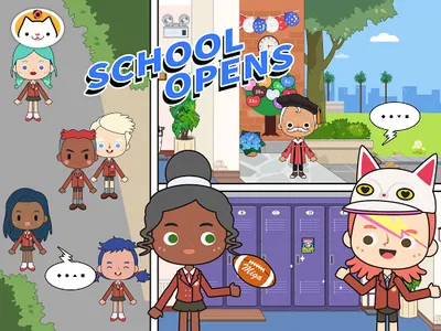 Miga Town: My School screenshot 10