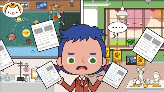 Miga Town: My School screenshot 3