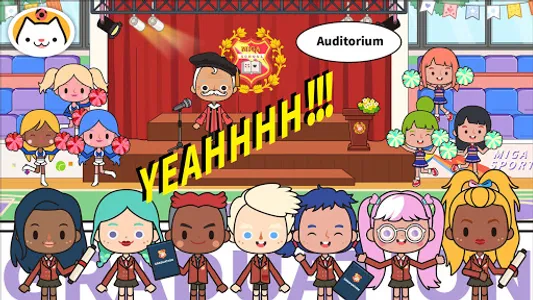 Miga Town: My School screenshot 9