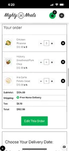 MightyMeals screenshot 4