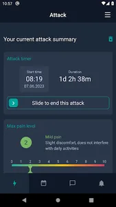 Migrevention Headache App screenshot 2