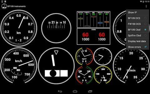 Bf109 / Fw190 Instruments screenshot 0
