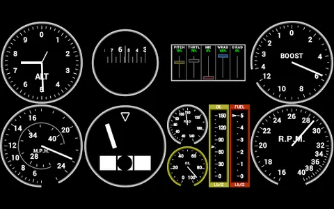 Bf109 / Fw190 Instruments screenshot 3