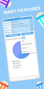 Shortlin - URL Shortener & Sta screenshot 1