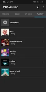 TTPod - Music Player, Song Lib screenshot 4