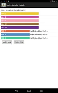 Paris Metro Route Planner screenshot 11