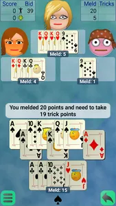 Pinochle screenshot 1