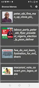 Peter Obi Memes - Memeology screenshot 2