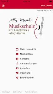 Kreismusikschule Alzey-Worms screenshot 0