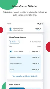 Mikro Şirketim screenshot 2