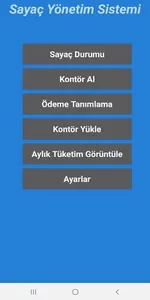 Sayaç Yönetim screenshot 1