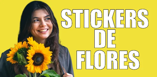 Flores Amarillas Stickers screenshot 0