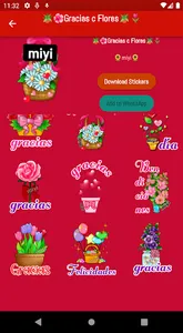 Flores Amarillas Stickers screenshot 5