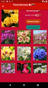 Flores Amarillas Stickers screenshot 7