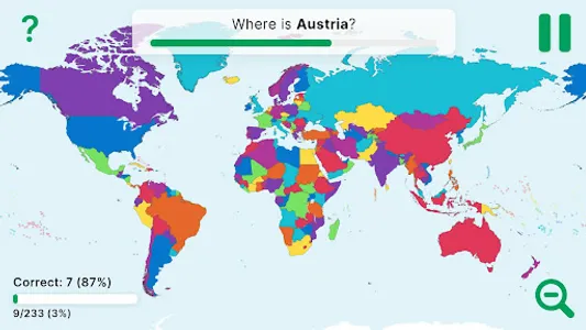 StudyGe - World Geography Quiz screenshot 0