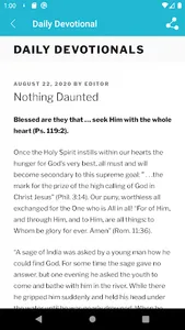 Daily Bible Devotional screenshot 2