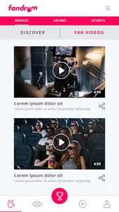 Fandrum screenshot 2