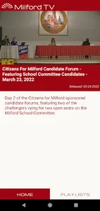Milford TV screenshot 4