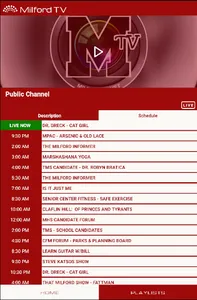 Milford TV screenshot 8