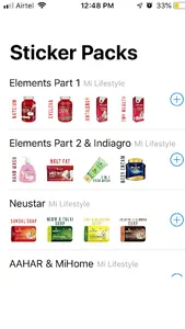 Mi Lifestyle Stickers screenshot 1