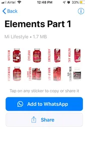 Mi Lifestyle Stickers screenshot 2