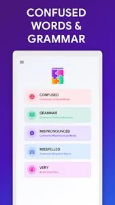 Confused Words & Grammar screenshot 0