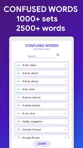 Confused Words & Grammar screenshot 1