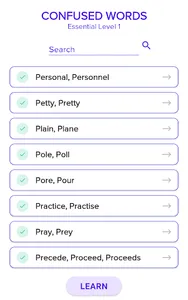 Confused Words & Grammar screenshot 9