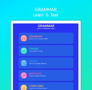 English Grammar: Learn & Test screenshot 14