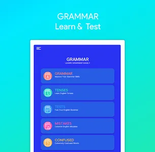 English Grammar: Learn & Test screenshot 8