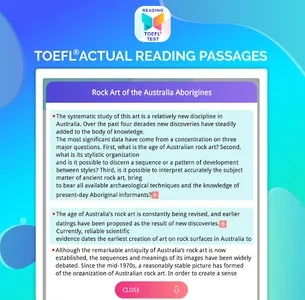 Reading - TOEFL® Prep Tests screenshot 16