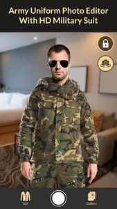 Military Suit Photo Editor for screenshot 1