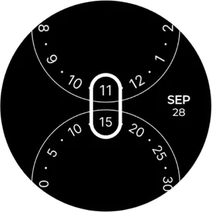 MilkyWay - Half Circle Watch screenshot 5
