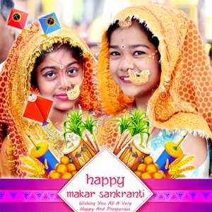 Makar Sankranti - Photo Frame screenshot 20