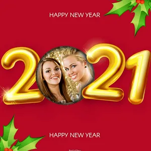 New Year Photo Editor 2021 screenshot 0
